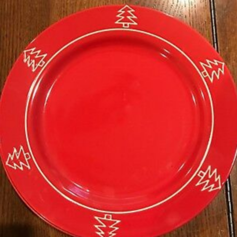 Christmas Tree Dinner Plates - BIA - Set of 4